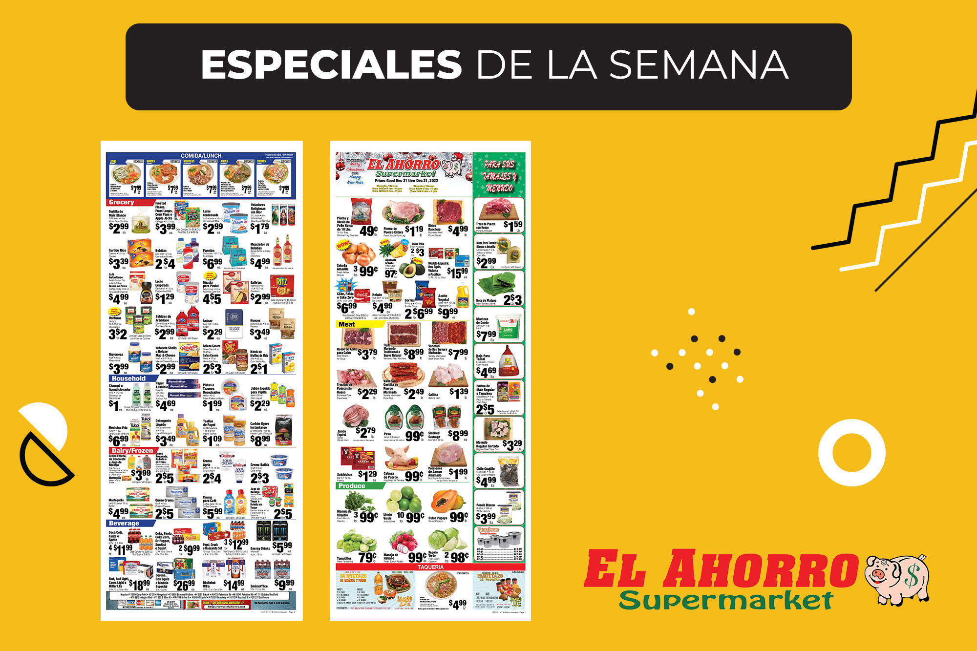 Especiales de El Ahorro Supermarket en Houston